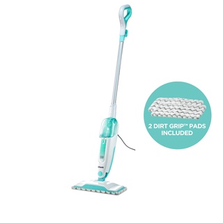 Shark Steam Mop in White and Seafoam