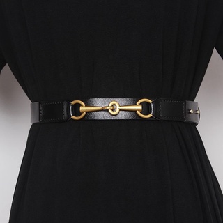 Women Leather Belts for Jeans Pants Fashion Dress Belt with Solid Pin  Buckle Luxury M Shaped Designer Brand Wait Band Strap
