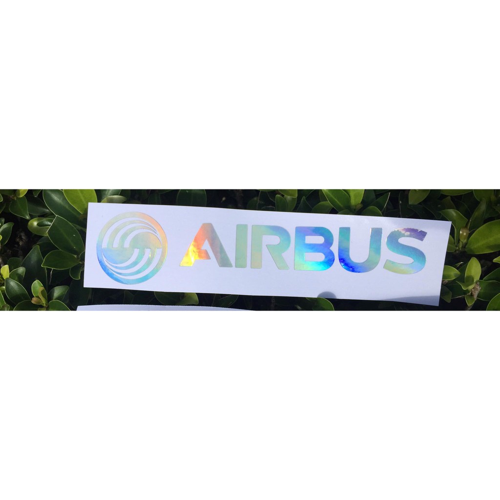 Airbus Boeing logo sticker decal waterproof | Shopee Singapore