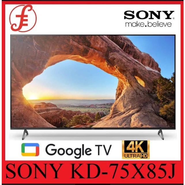 SONY KD-75X85J 75 INCH 4K ULTRA HD GOOGLE LED TV + FREE WALL MOUNT ...