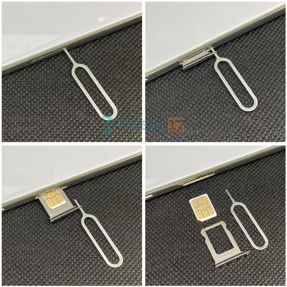 PUSAT17 SIM CARD EJECTOR JARUM TUSUK PEMBUKA KARTU HP / SIMCARD EJECTOR / JARUM KARTU SIM CARD NOSSY EJECTOR PIN - Gambar 2