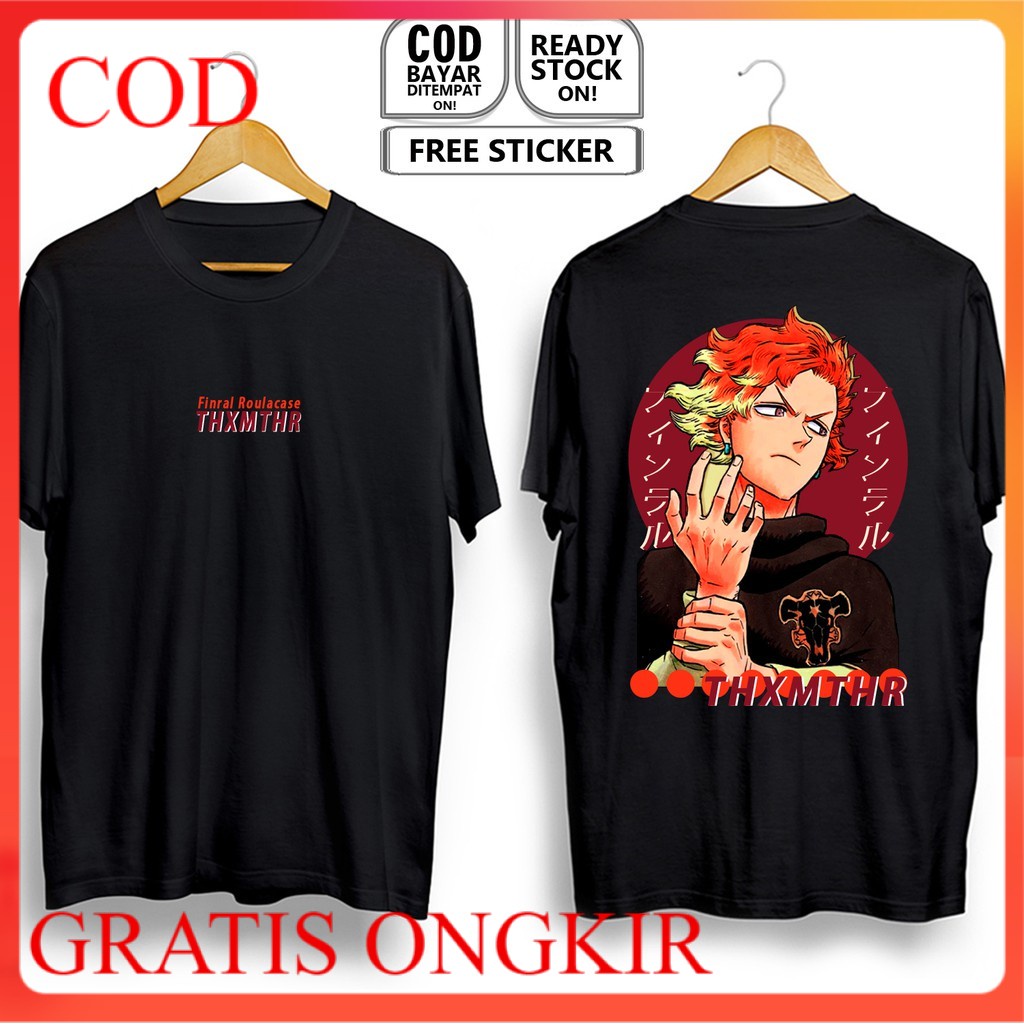 KAOS FIRRAL ROULACASE BLACK CLOVER ASTA VANESSA ENOTECA GAUCHE ADLAI ...