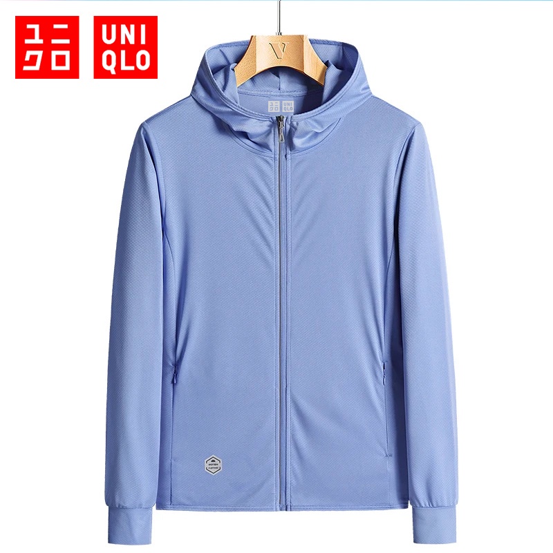 (XS-5XL) UT Sunscreen Clothing Men's and Women's Ice Silk UV Protection Light and Thin Breathable Fishing Sunscreen Jacket Outdoor Jackets Coats