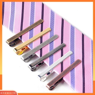 Tie Clips For Men Fashion Luxury Metal Gold Colour Tone Simple Bar