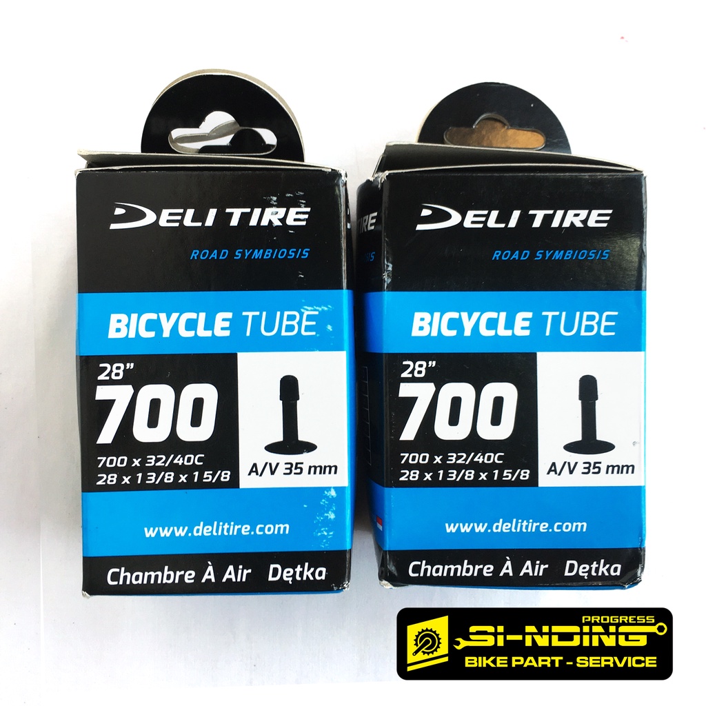 Delitire Bicycle Inner Tube 700x32 35 38 40 American Valve Hybrid Gravel Bike Shopee Singapore