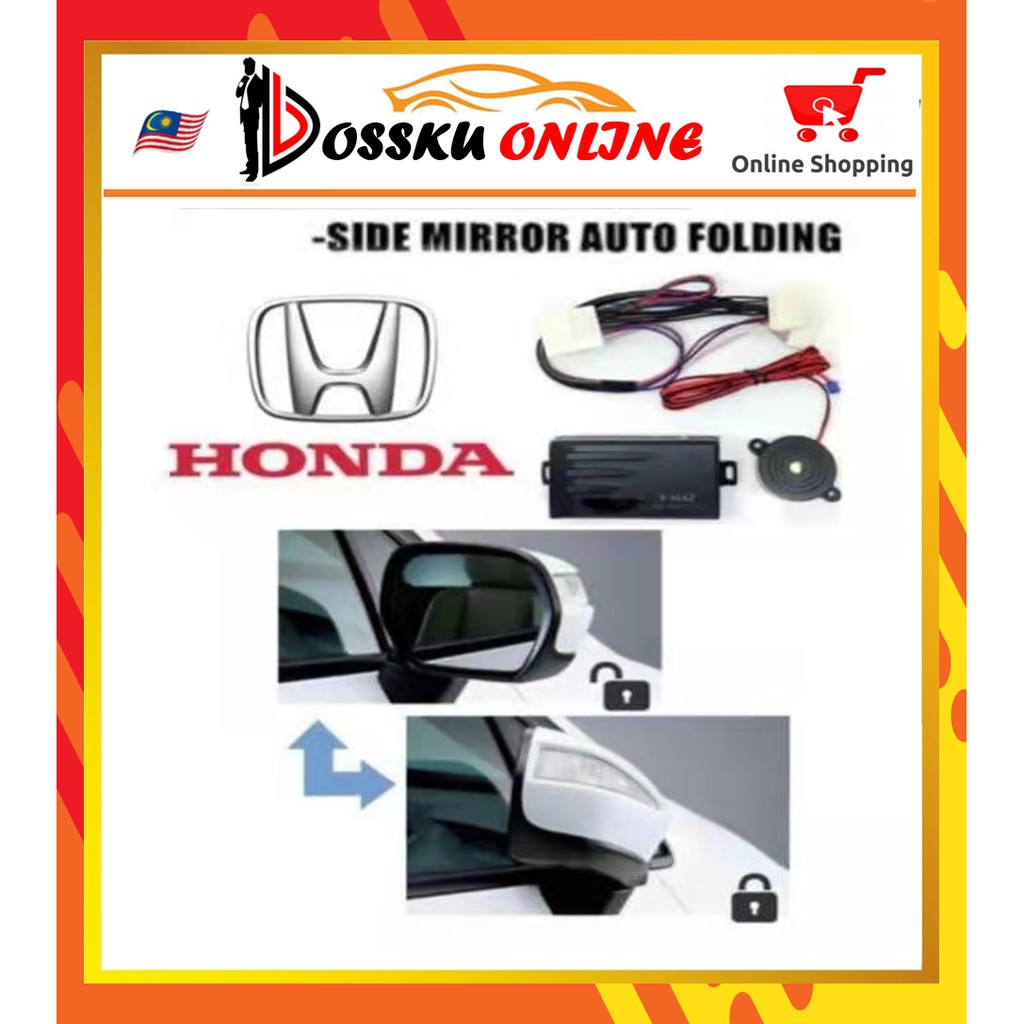 HONDA Side Mirror Fold Module + Buzzle (UNIVERSAL) | Shopee Singapore