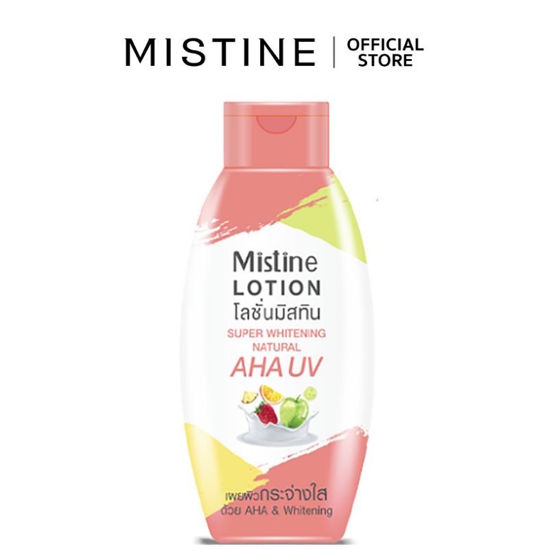 Mistine Super Whitening Lotion AHA Mistine Super Whitening Natural AHA ...