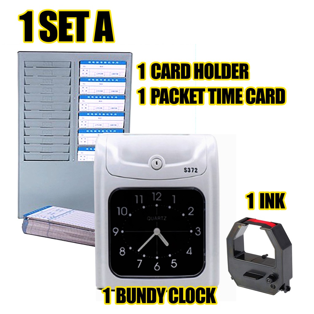 [SG SELLER] ELECTRONIC BUNDY CLOCK TIME RECORDER PURCHASE WITH PURCHASE