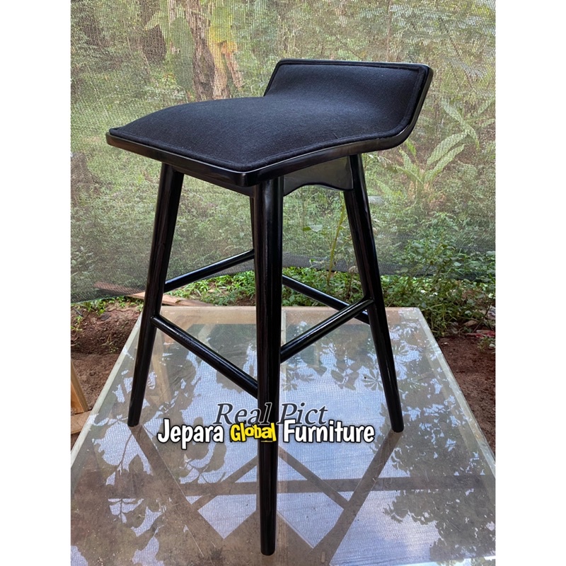 Teak canvas cafe Bar Dining Chairs/Teak cafe Chairs Shopee Singapore