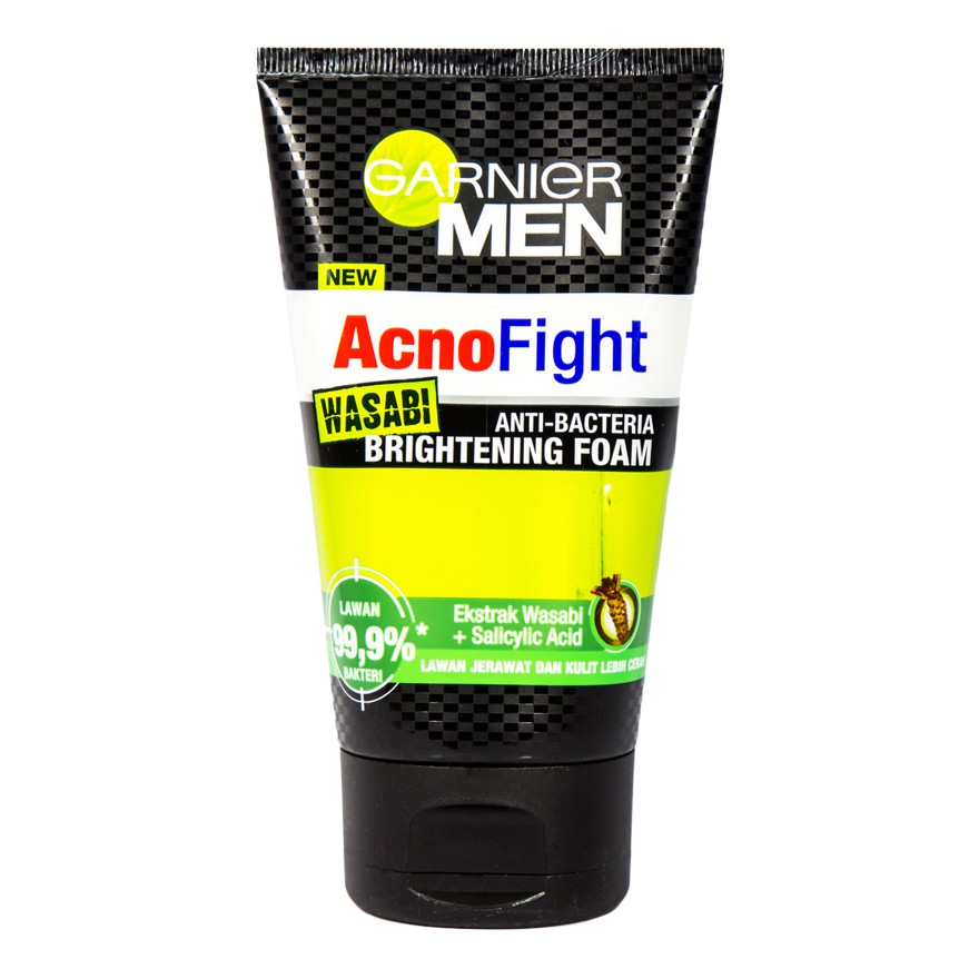 Garnier Men Acno Fight Wasabi Foam 100 M - Gambar 2
