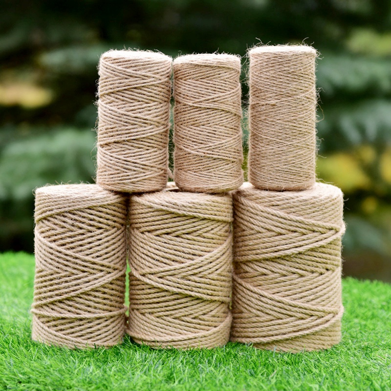 Natural Jute Twine String Cord Rope for Craft & Decoration 5mm Thick 12  Meter
