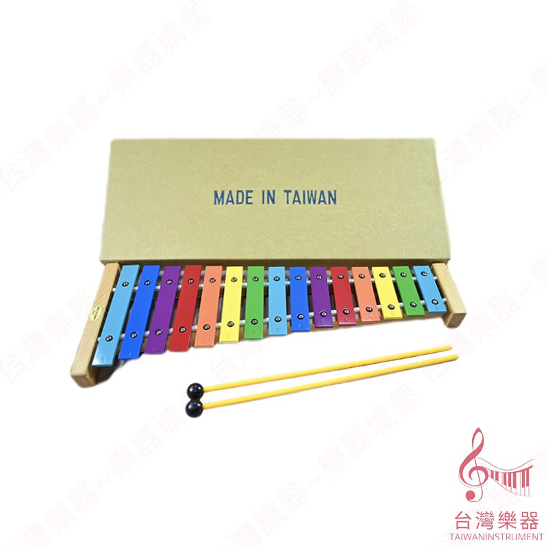 [Taiwan Musical Instruments] Made In Taiwan 15-Tone Color Aluminum ...