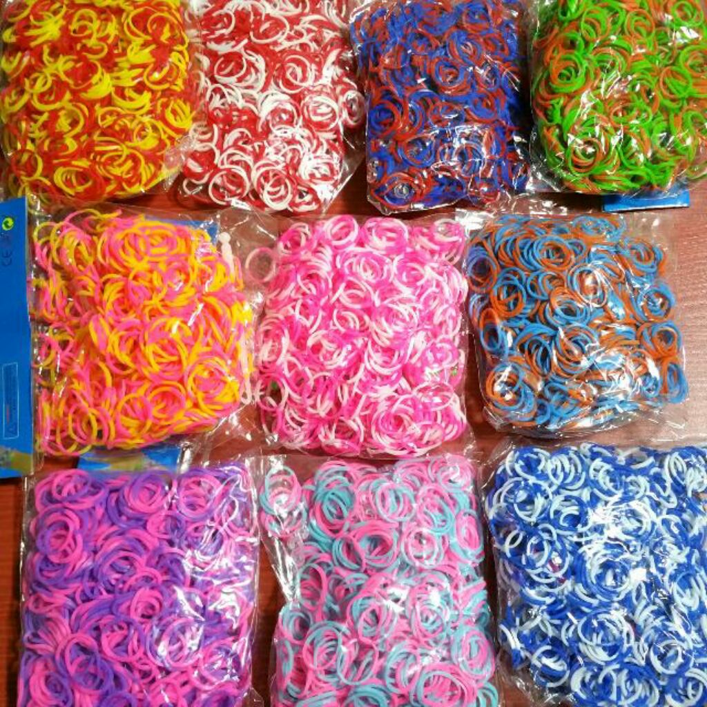 Rainbow sale loom elastics