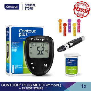 CONTOUR PLUS TEST STRIPS 25'S