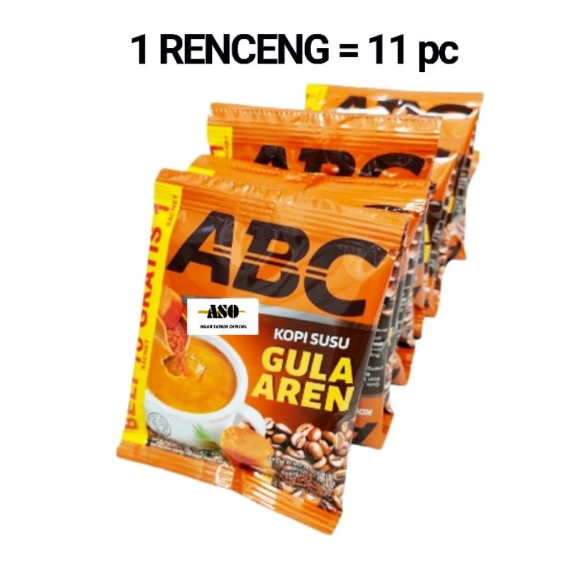 KOPI ABC ES KOPI GULA AREN 22gr ( ISI 10) RENCENG PROMO !!! - Gambar 3