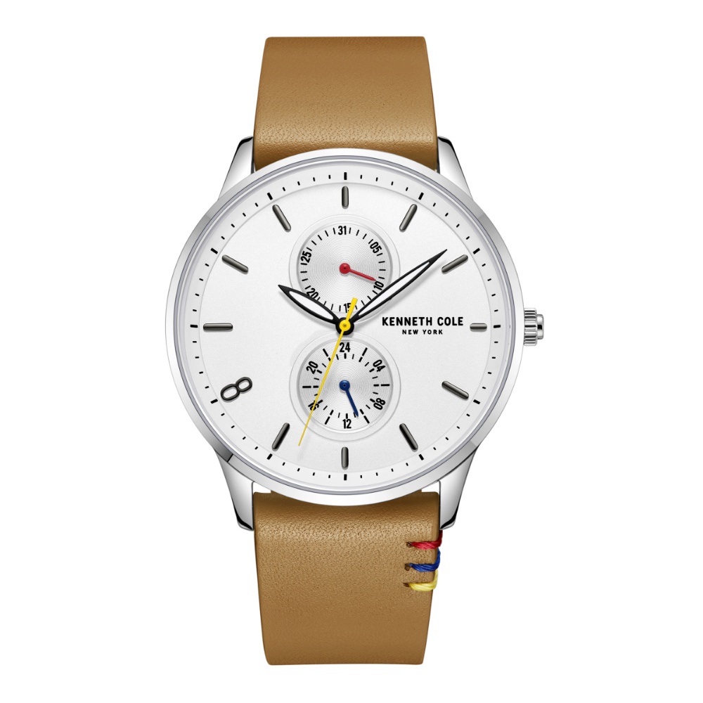 Kenneth cole watch leather sale