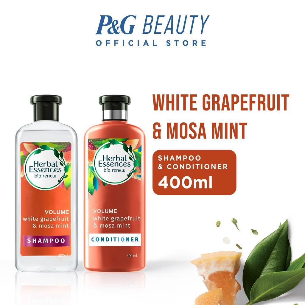 [Bundle of 2] Herbal Essences Grapefruit & Mosa Shampoo & Conditioner ...