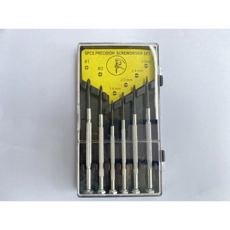 6Pcs Precision Screwdriver Set Flathead & Philips Mini Repair Tool Kit ...