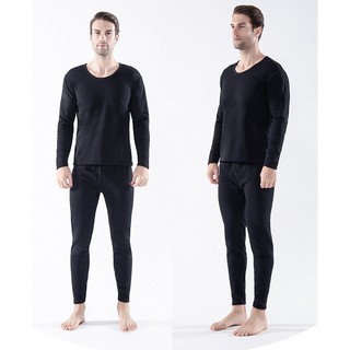 SG Stock]Men Women Thermal Wear Winter Wear Thermal underwear Set(Thick)  plus size, Inner Wear innerwear long