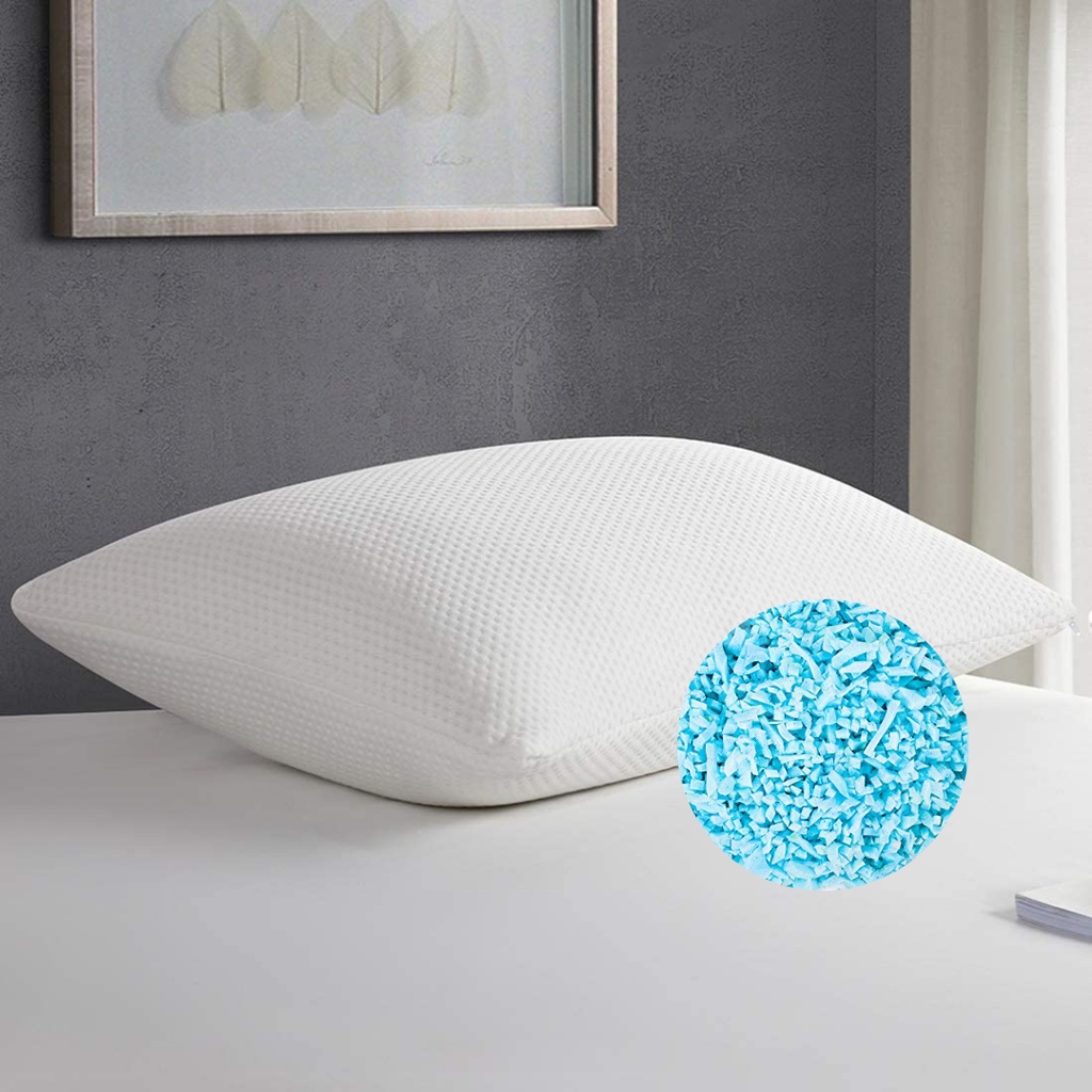 PROMO bantal Vablo memory foam - bantal hotel - Premium Wool Knitting - memory foam micro - GARANSI 2 TAHUN KEMPES - Gambar 2