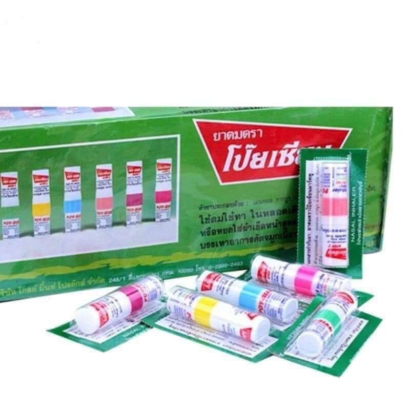 Combo of 6 Poy Sian Mark II Mint Inhalers from Thailand | Shopee Singapore
