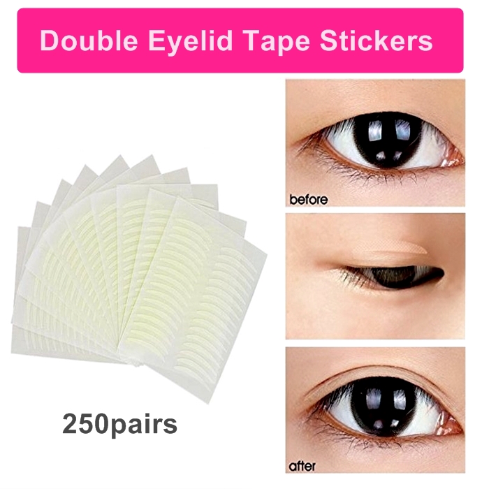 Double eyelid shop sticker