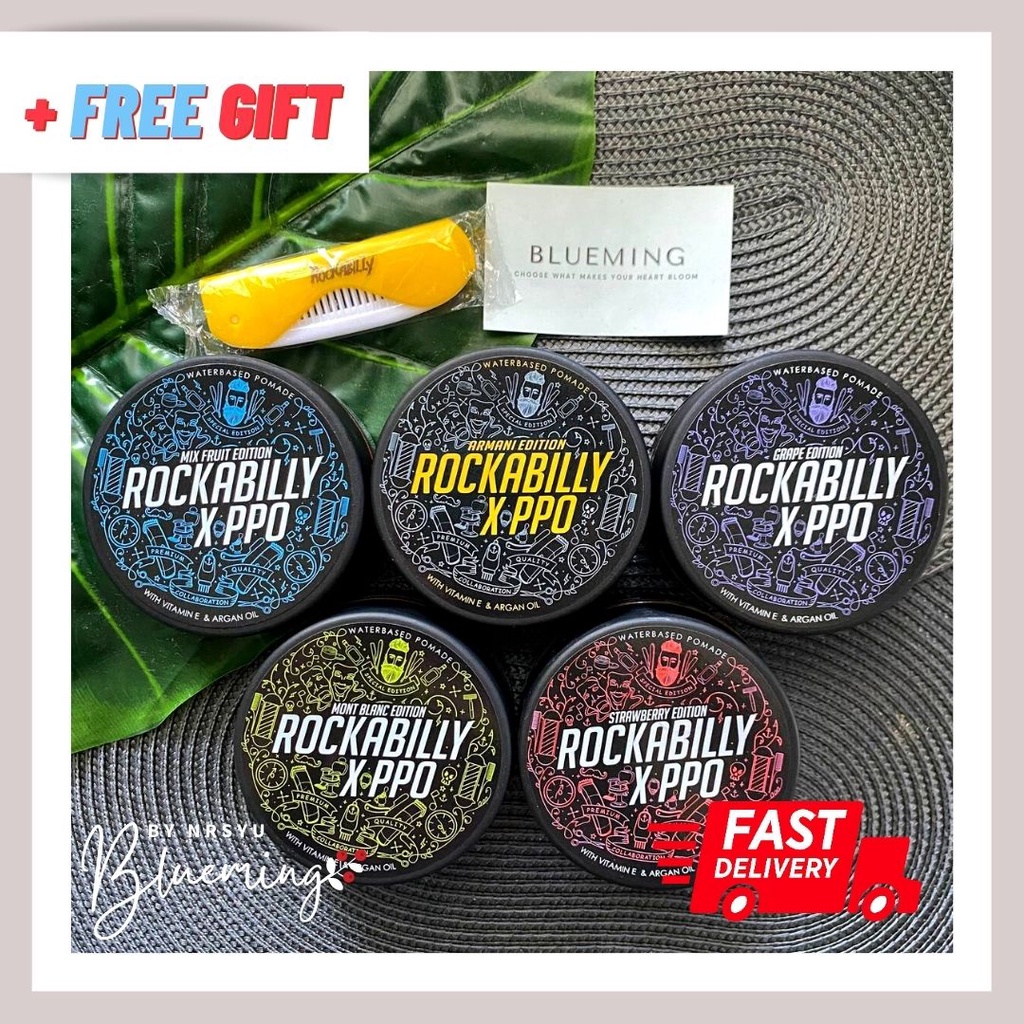HOT DEAL ROCKABILLY X PPO POMADE 180g | Shopee Singapore