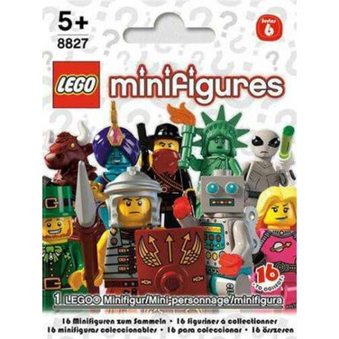 Lego Collectible Minifigures Series 6 8827 (Retired) | Shopee Singapore