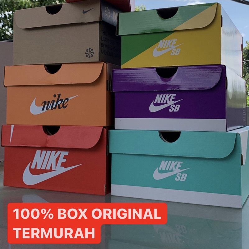 Caja de nike discount original