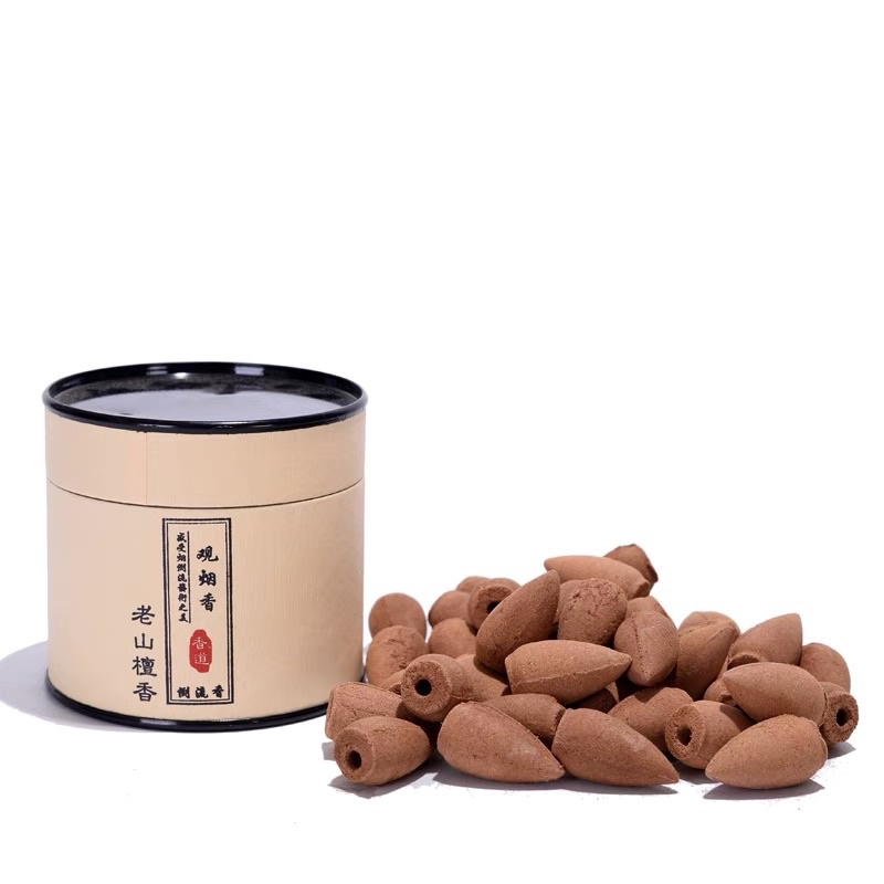 SG Seller】【雨宝林】倒流香天然净化空气沉香崖柏塔艾香檀香熏香观烟