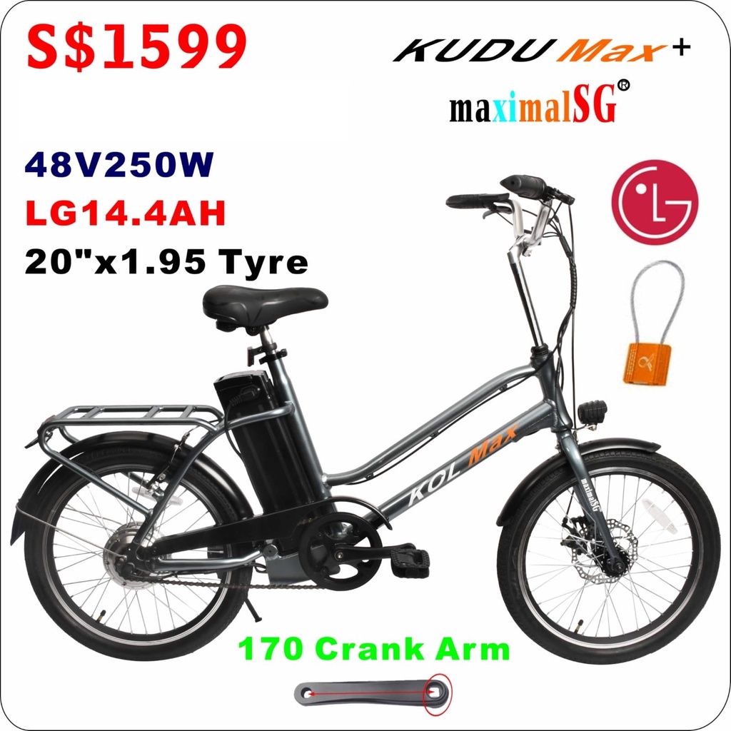 Electric cycle for outlet boys