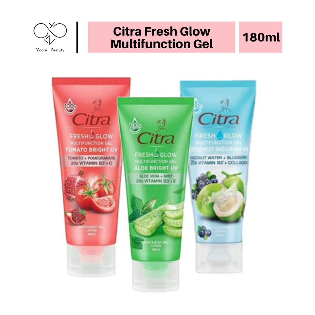 Citra Fresh Glow Multifunction Gel Aloe Bright Up & Tomato Bright Up