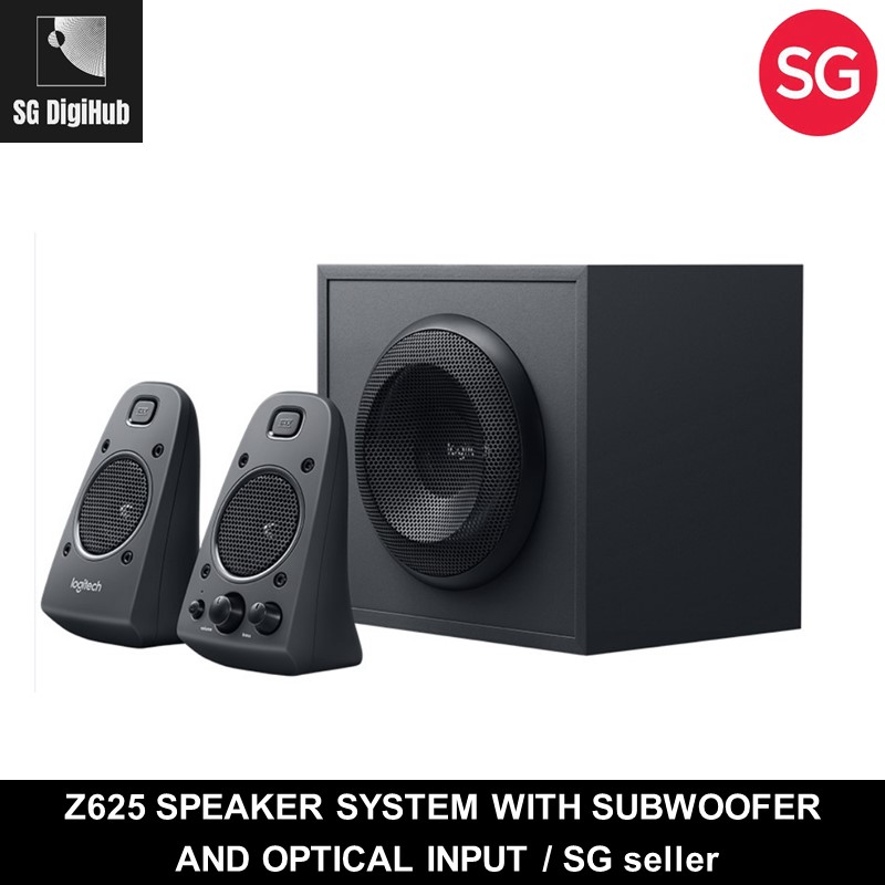 Speakers with hot sale optical input logitech