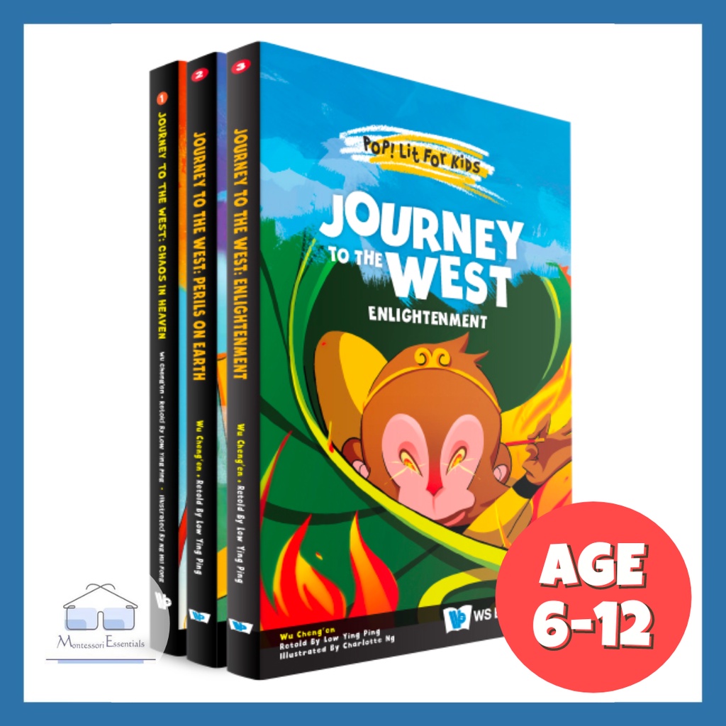 WS E - Popular! Lit for Kids: (Journey to the West Complete Set) (3 ...