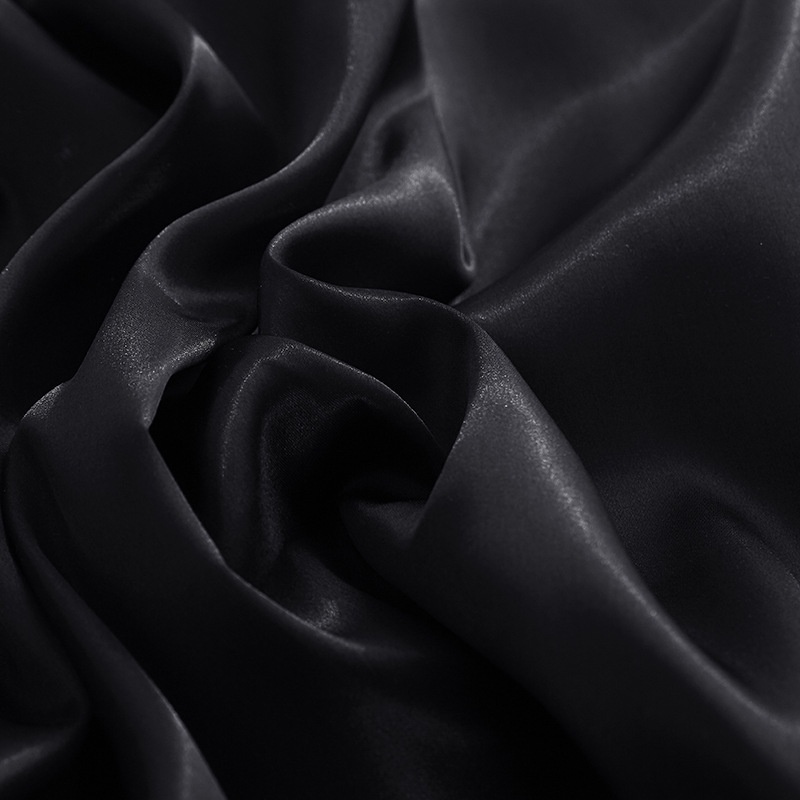 Black satin throw hotsell
