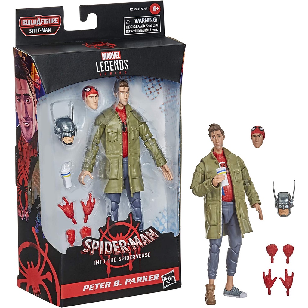 Spider-Man Hasbro Marvel Legends Series Into the Spider-Verse Peter B ...