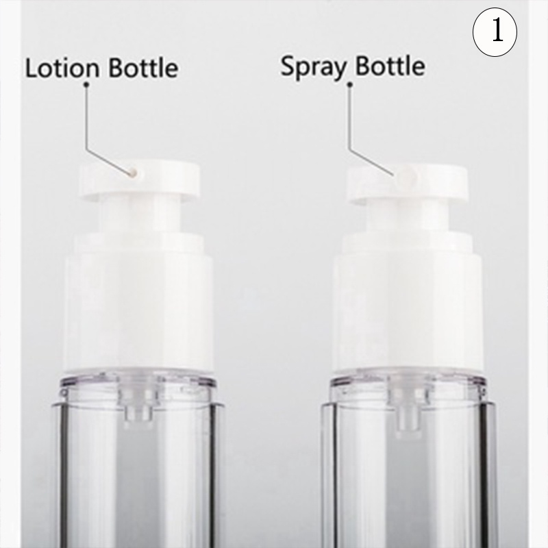 [Ready Stock]Transparent plastic vacuum spray bottle/pump milk bottle ...