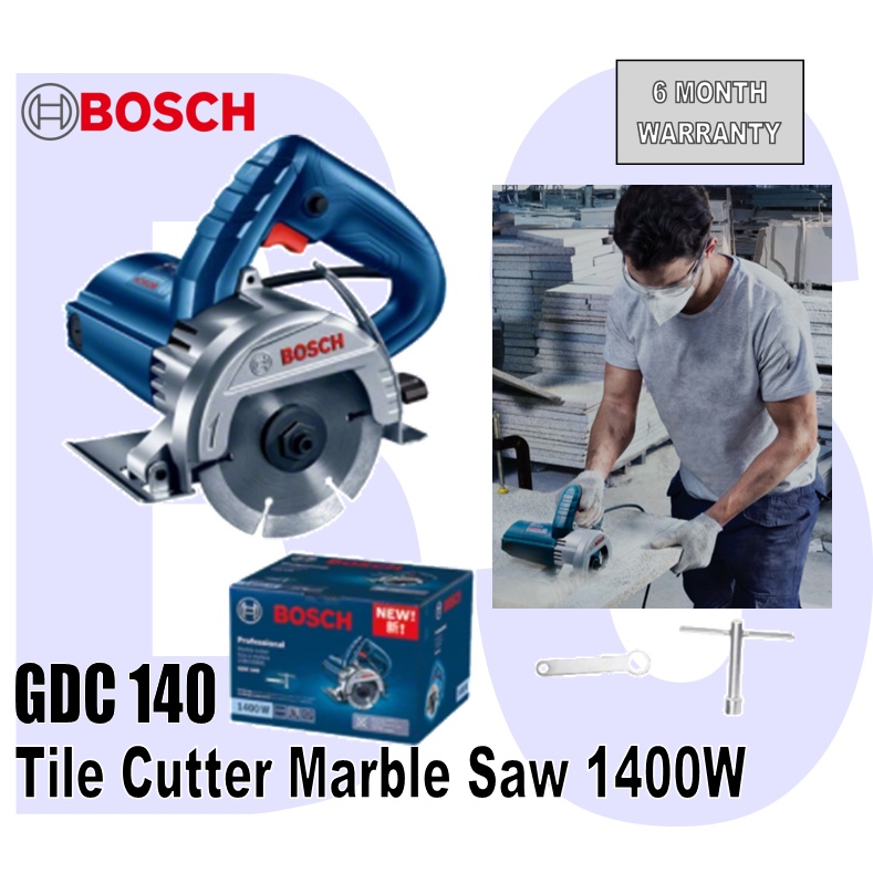 Bosch Professional GDC140 Hand-held Circular Saw Marble Cutting Machine  1400 Watt Hand Saw