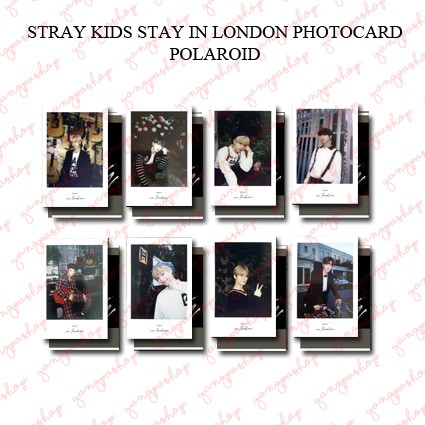 READY / SET] STRAY KIDS STAY IN LONDON SKZZ PHOTOCARD FAN MADE