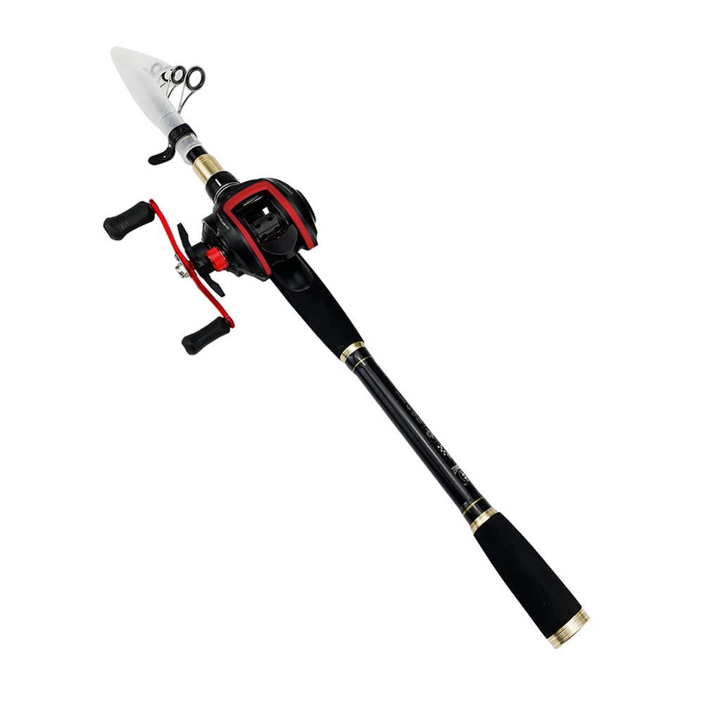SET JORAN UL RUAS PENDEK 45CM PLUS REEL BC ONE WAY 19+1 BB BAITCASTING - Gambar 2