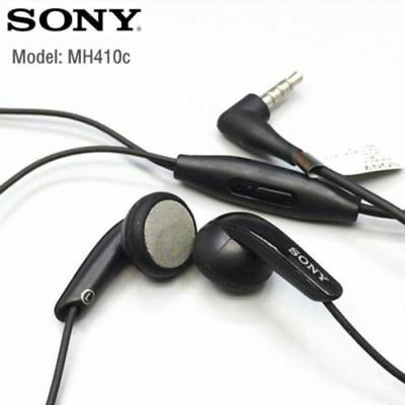 GENUINE SONY MH410C IN EAR EARPHONE EARSET ORIGINAL STEREO HIGH PERFORMANCE SOUND ONE TOUCH CALL ANSWERING Shopee Singapore