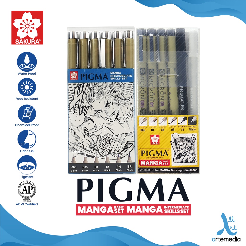 Sakura Pigma Micron®PN - Assorted – Zentangle