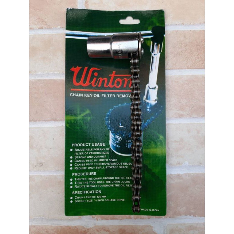 Winton Removal Filter Block Chain | Shopee Singapore