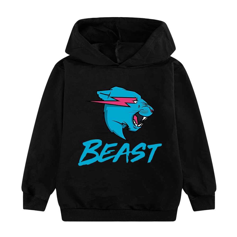 Mr. Beast Lightning Cat 2021 Spring and Autumn New Cartoon Hoodie Fashion Casual Sports Multicolor Hoodie Sweater 3 15Y Shopee Singapore