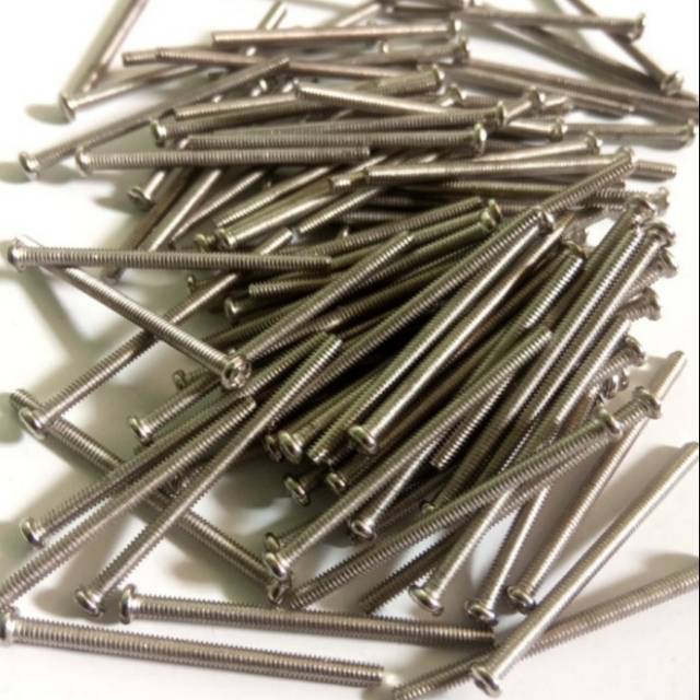 2x35 Bolts/M2 Bolts/35mm Long M2 Bolts (100pcs) Shopee Singapore