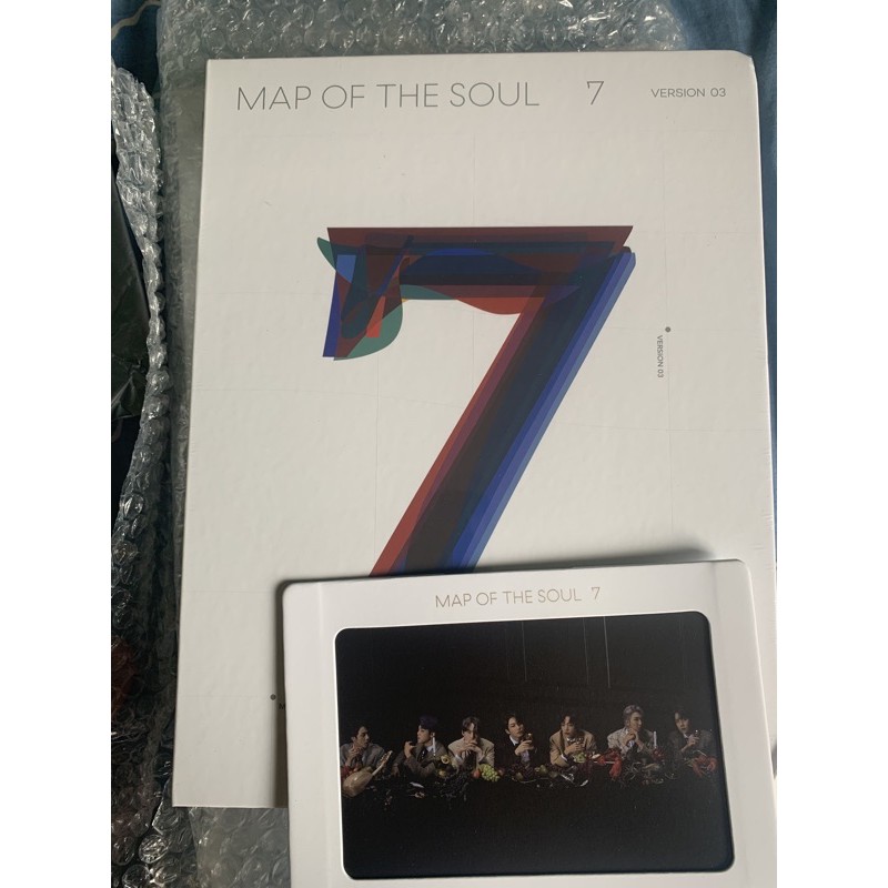 Bts - Map Of The Soul 7 (+ POSTER & GIFT WEPLY) | Shopee Singapore