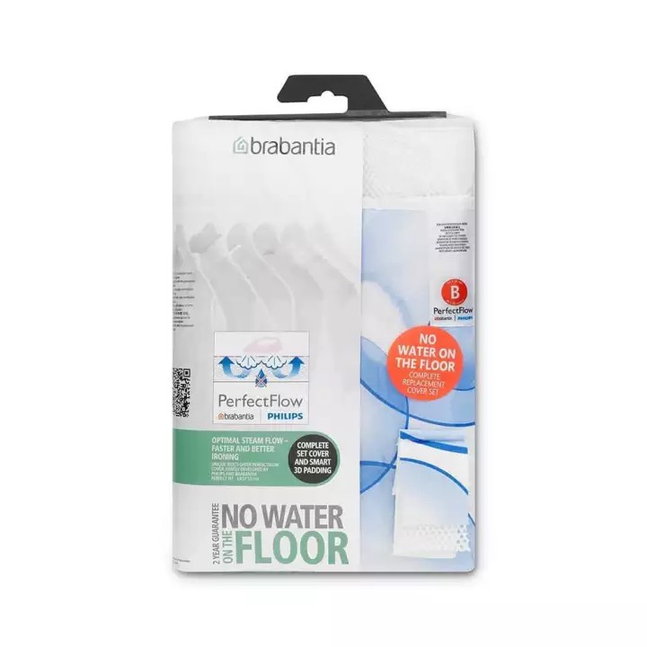 Brabantia Perfect Flow Ironing Board Cover With Bubbles - Triple Layer Fabric, Absorbs Condensation - View #4