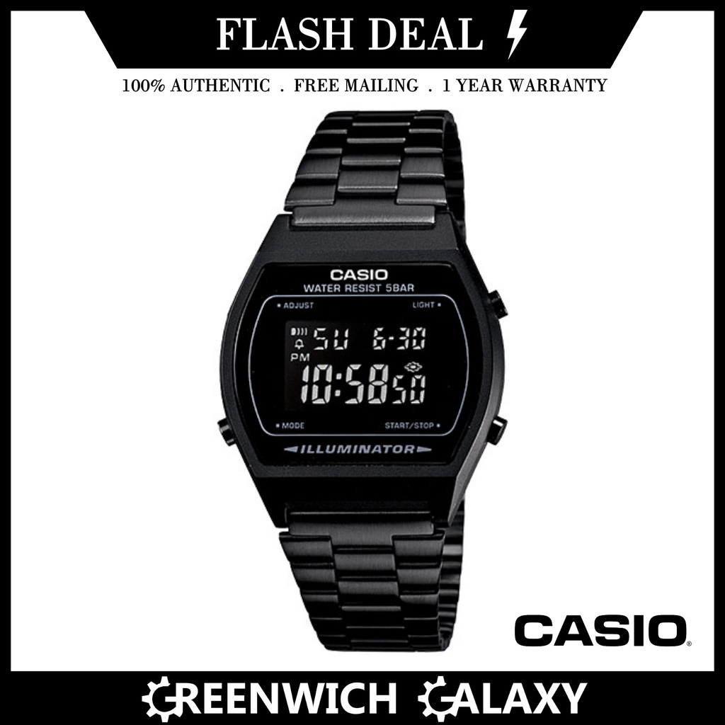 Casio collection unisex hot sale adults watch b640wb