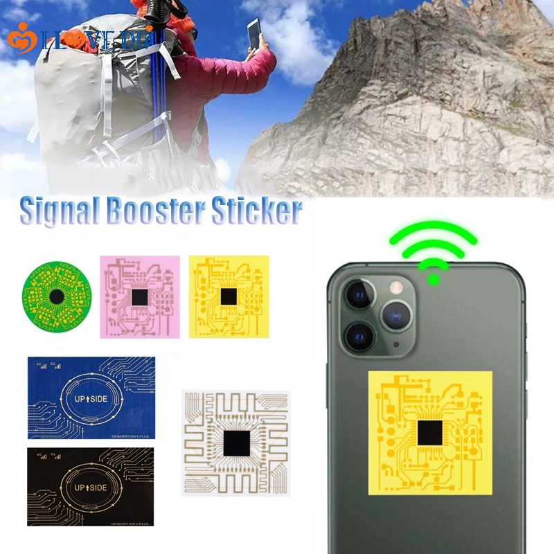 Portable Universal Mobile Phone Signal Booster Stickers/ Mini Network
