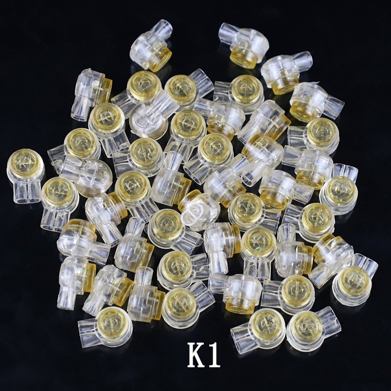 50PCS Rj45 Connector Crimp Connection Terminals K1 K2 K3 Connector ...